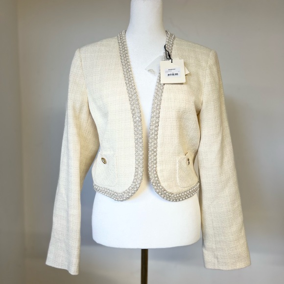 Vayene Bracelet Sleeve Crop Jacket - Picture 4 of 7